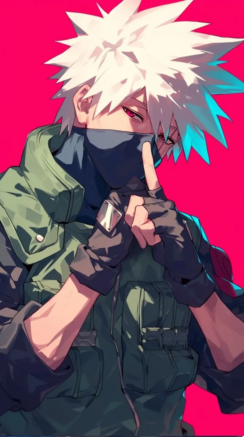 Dễ thương và tinh nghịch với hatake kakashi cute