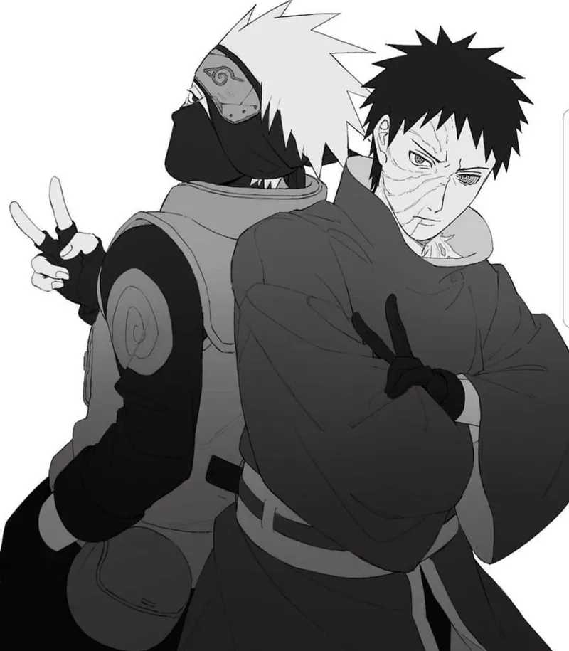 Hành trình phi thường của obito kakashi
