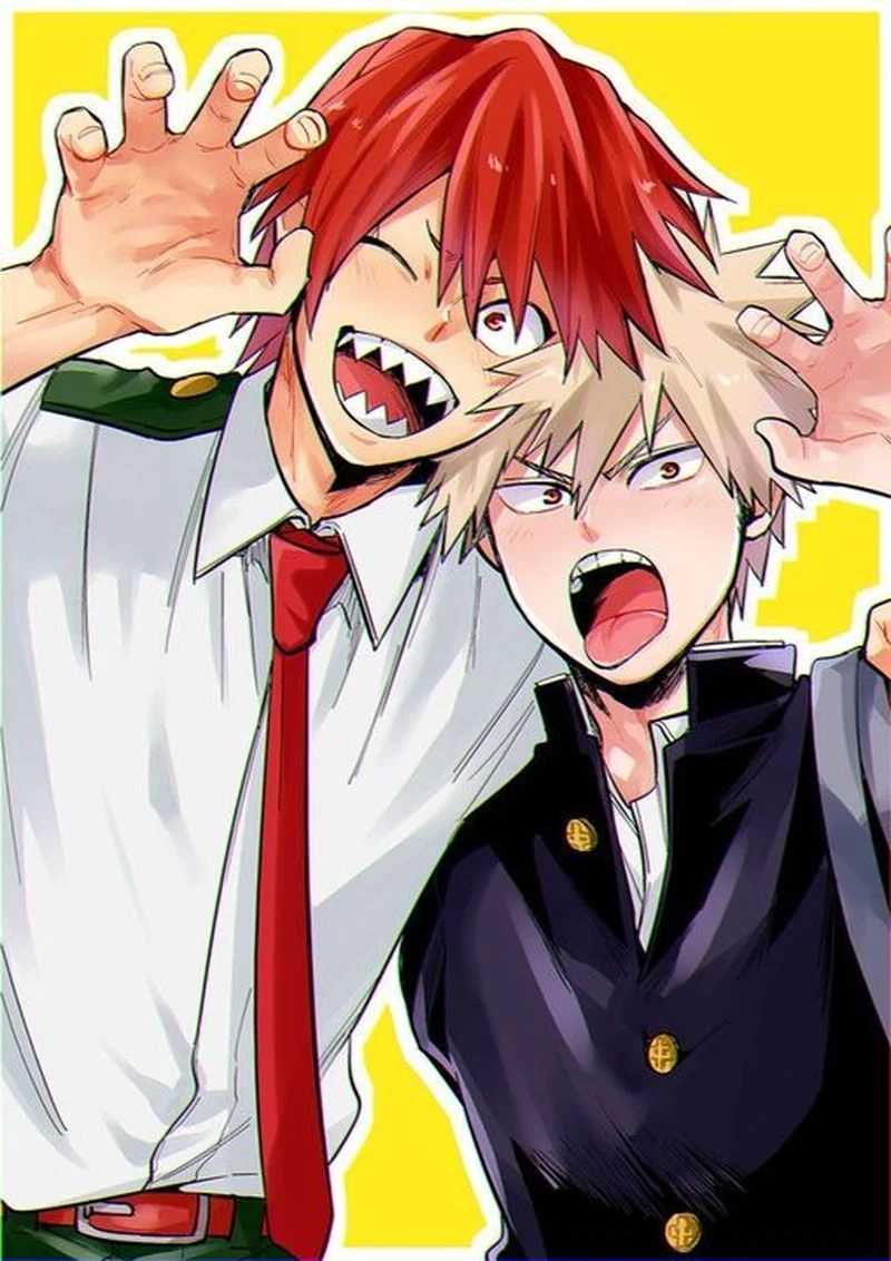 Khám phá khoảnh khắc độc đáo bakugou x kirishima