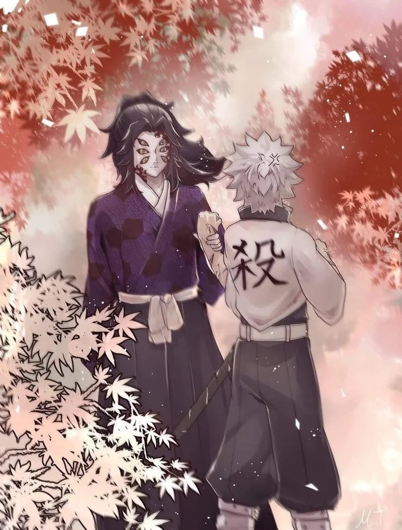 Lưu giữ khoảnh khắc fanart kokushibou x sanemi