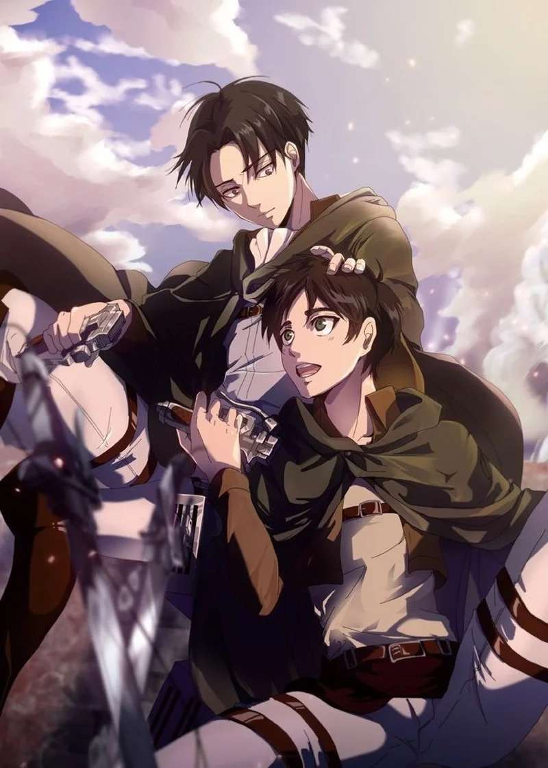 Thử thách gay cấn trong eren vs levi