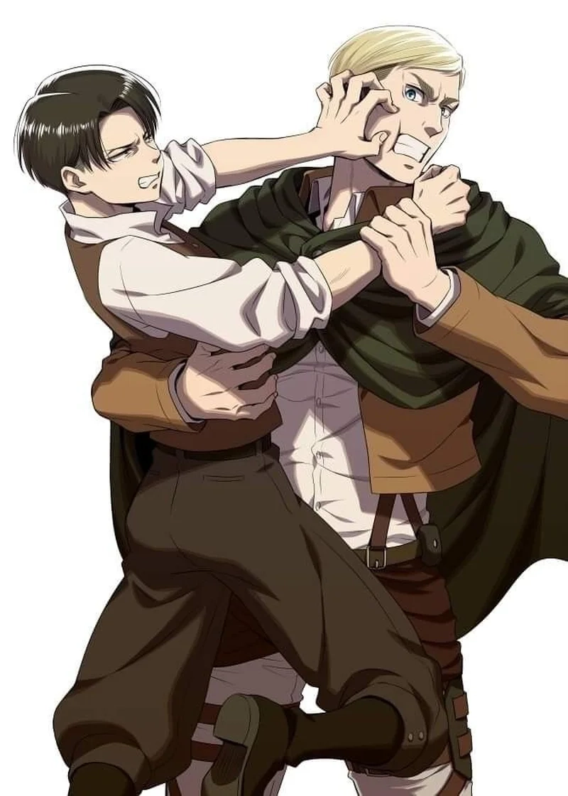Tình bạn và chiến lược cùng erwin x levi