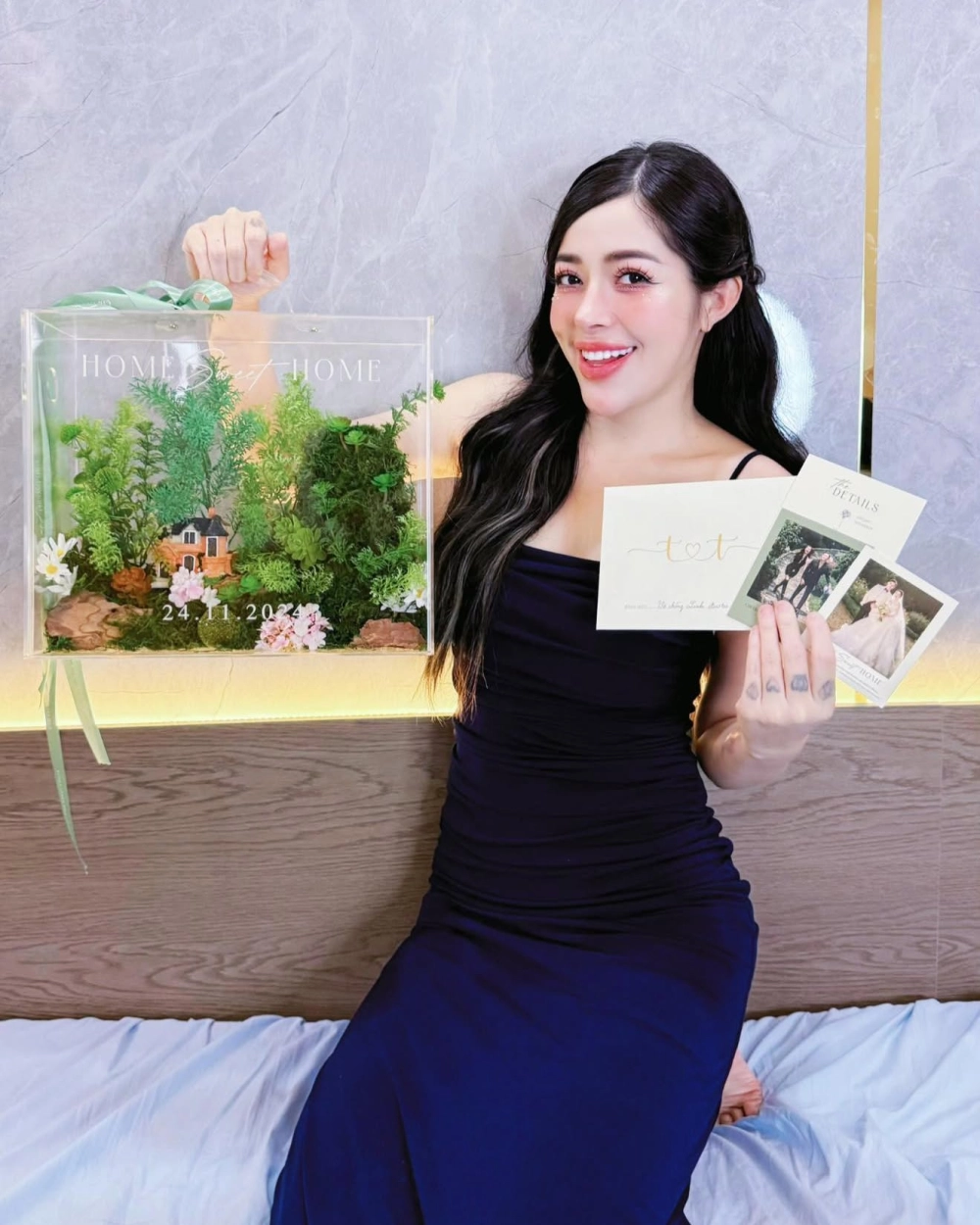 Linh Barbie có bầu chưa và cuộc sống hôn nhân sau đám cưới