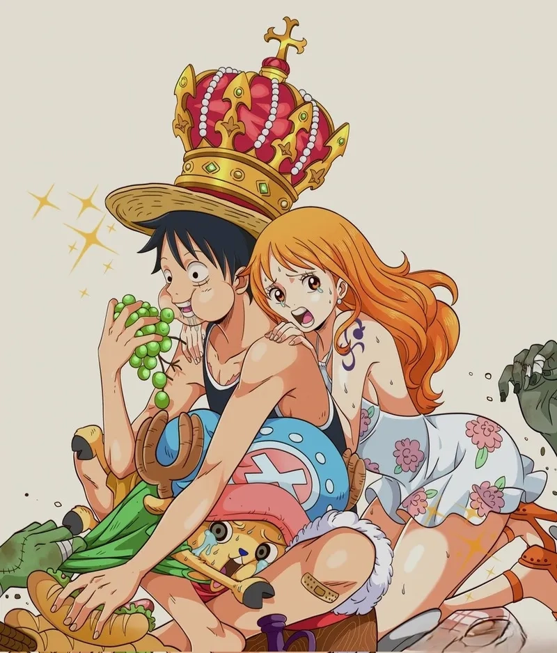 Hành trình phiêu lưu cùng luffy and nami