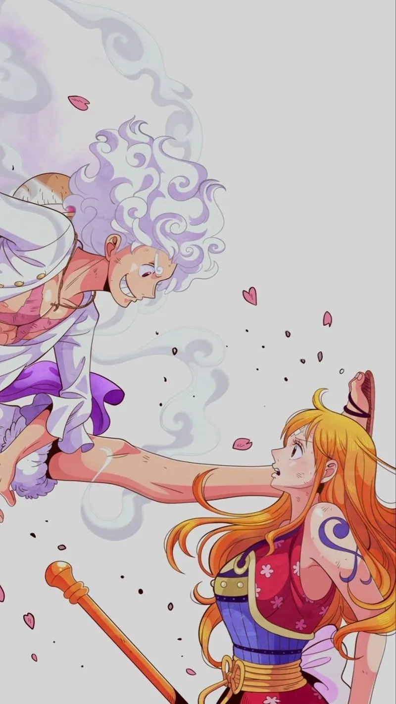 Chuyện tình thú vị của luffy và nami