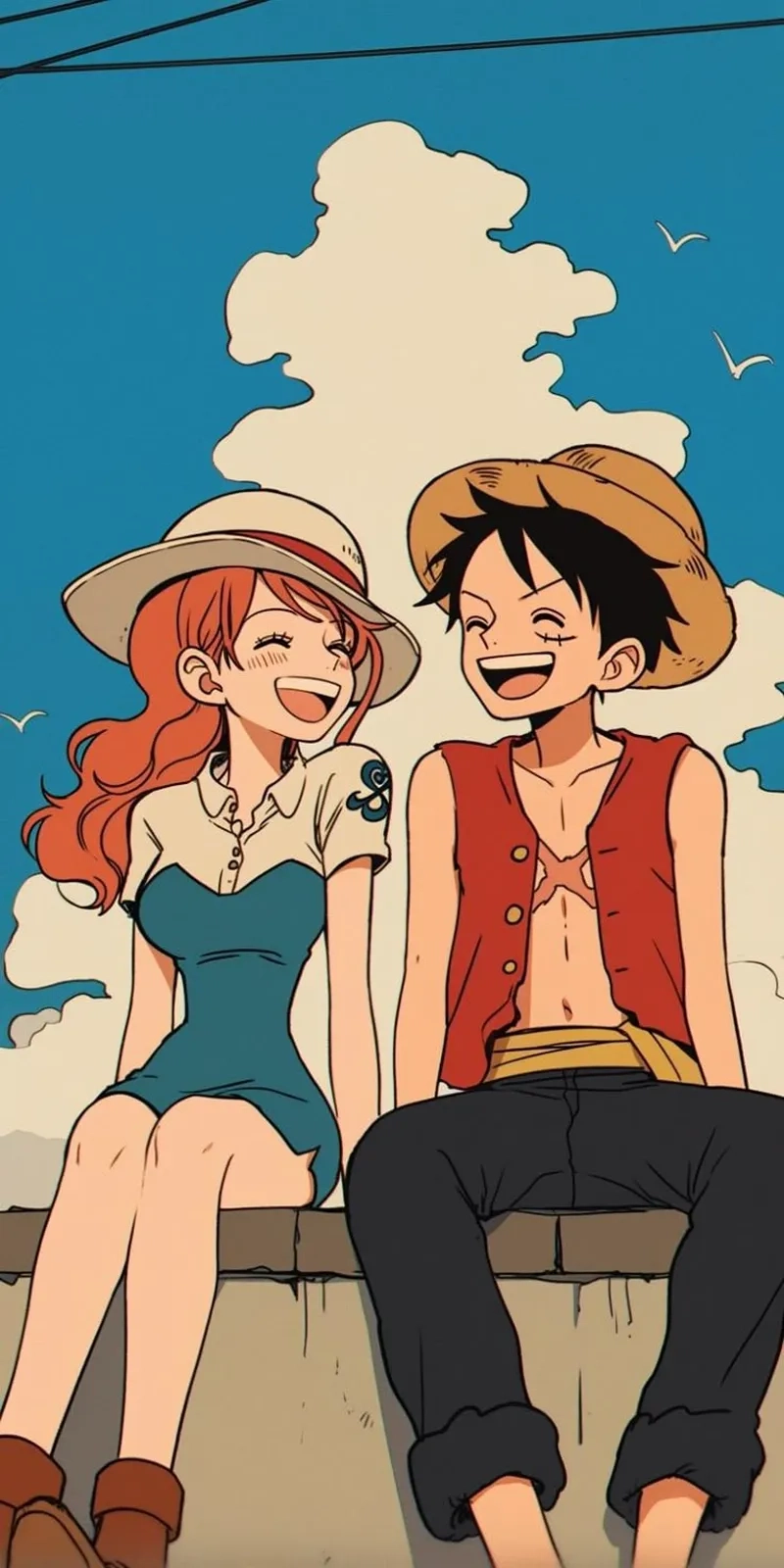 Những pha hấp dẫn trong luffy nami truyện tranh