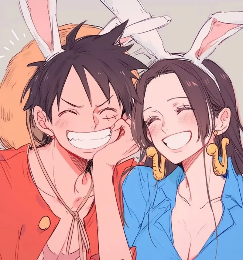 Đồng hành và tình bạn với boa and luffy