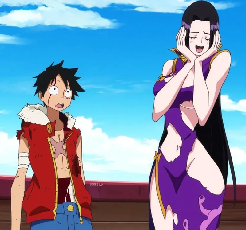 Hành trình lãng mạn cùng luffy và boa hancock