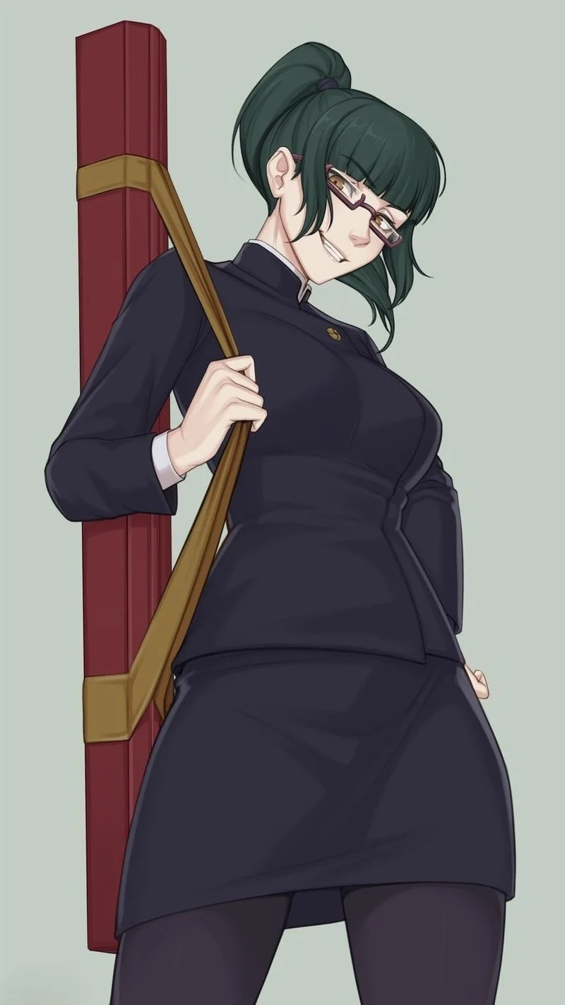 Không thể rời mắt trước vẻ maki zenin cute