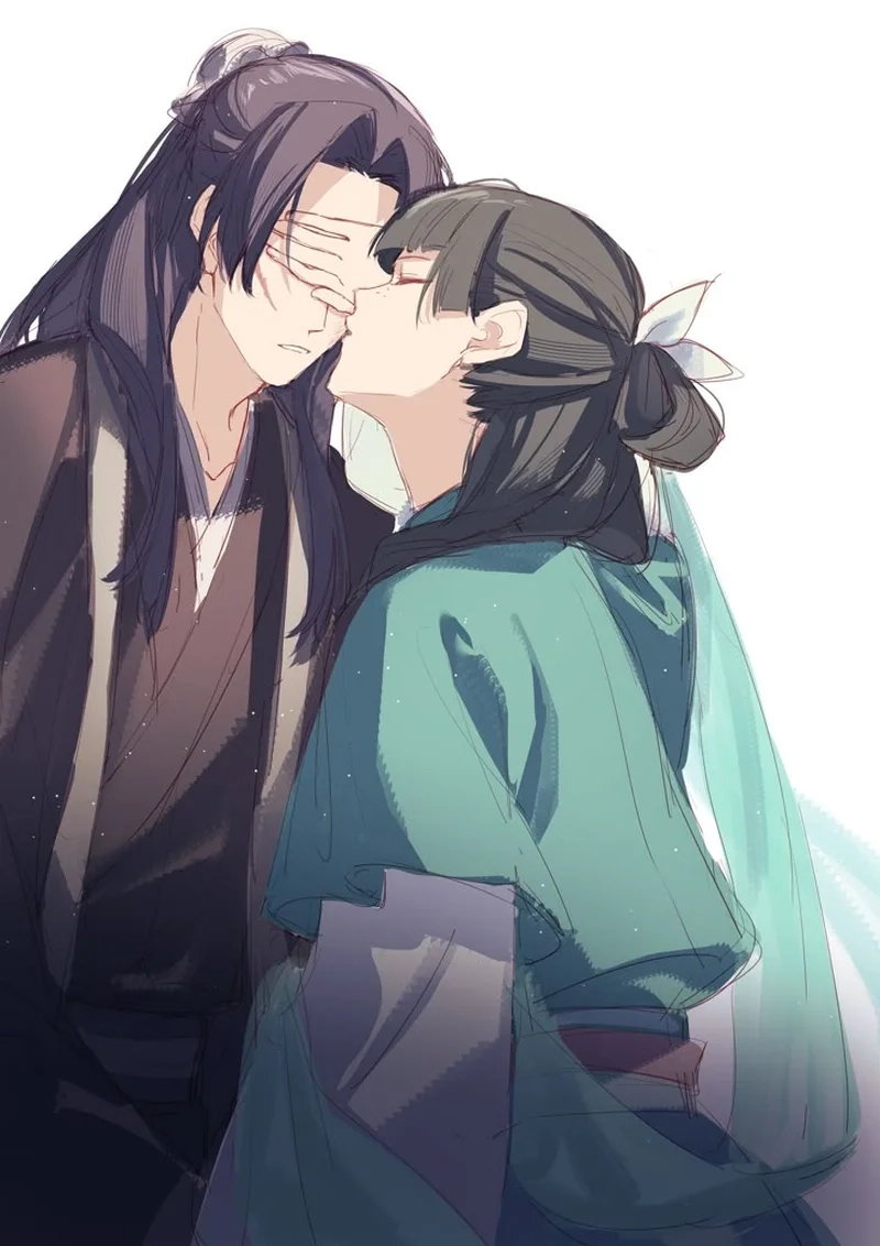 Khoảnh khắc ngọt ngào với mao mao x jinshi kiss