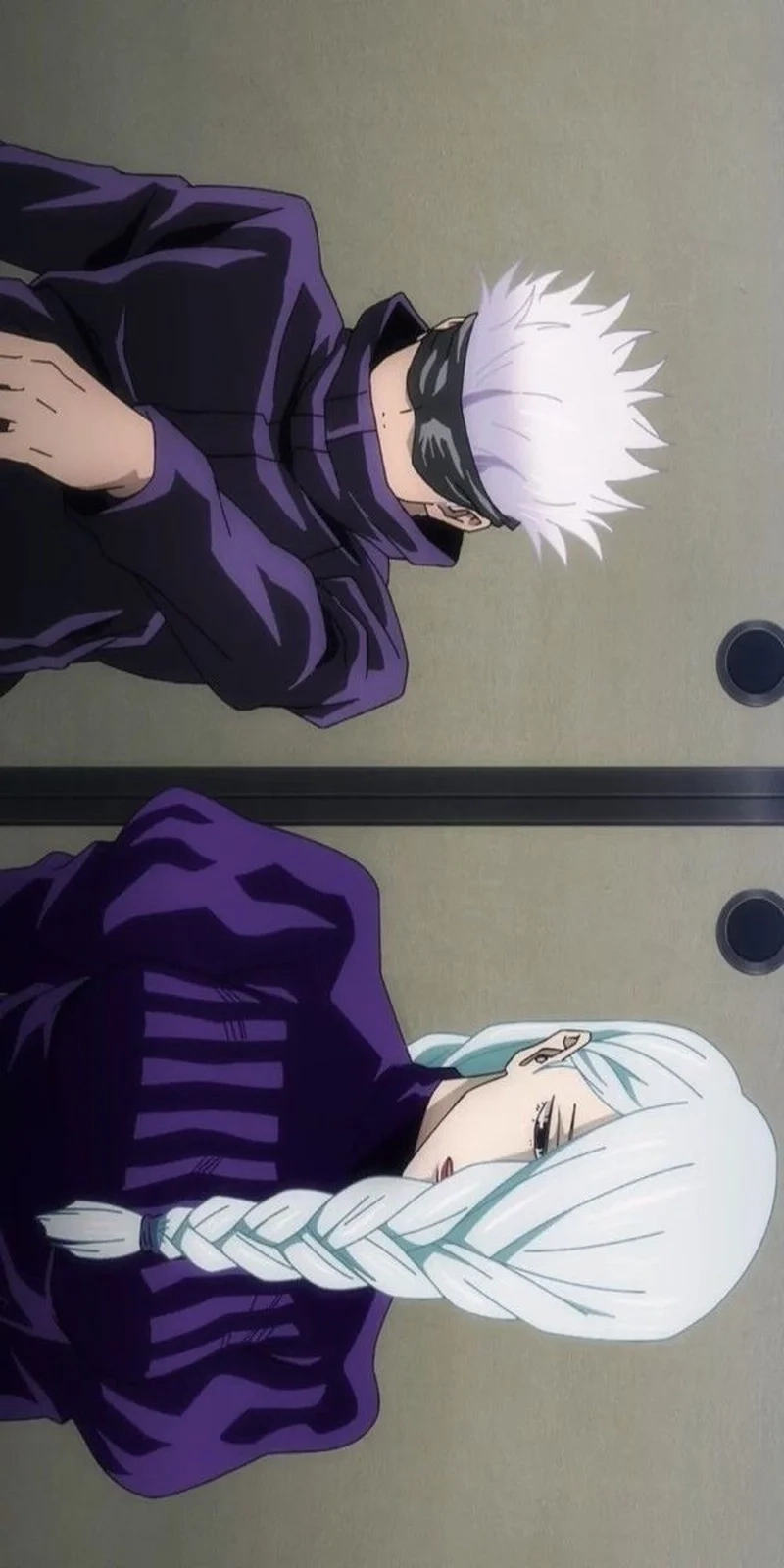 Fan art cực chất jujutsu kaisen mei mei x gojo