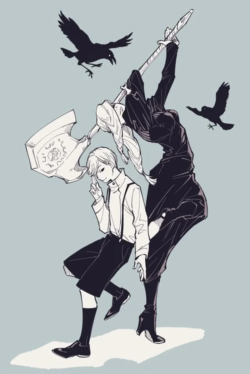 Fan art cực chất jjk mei mei x ui ui