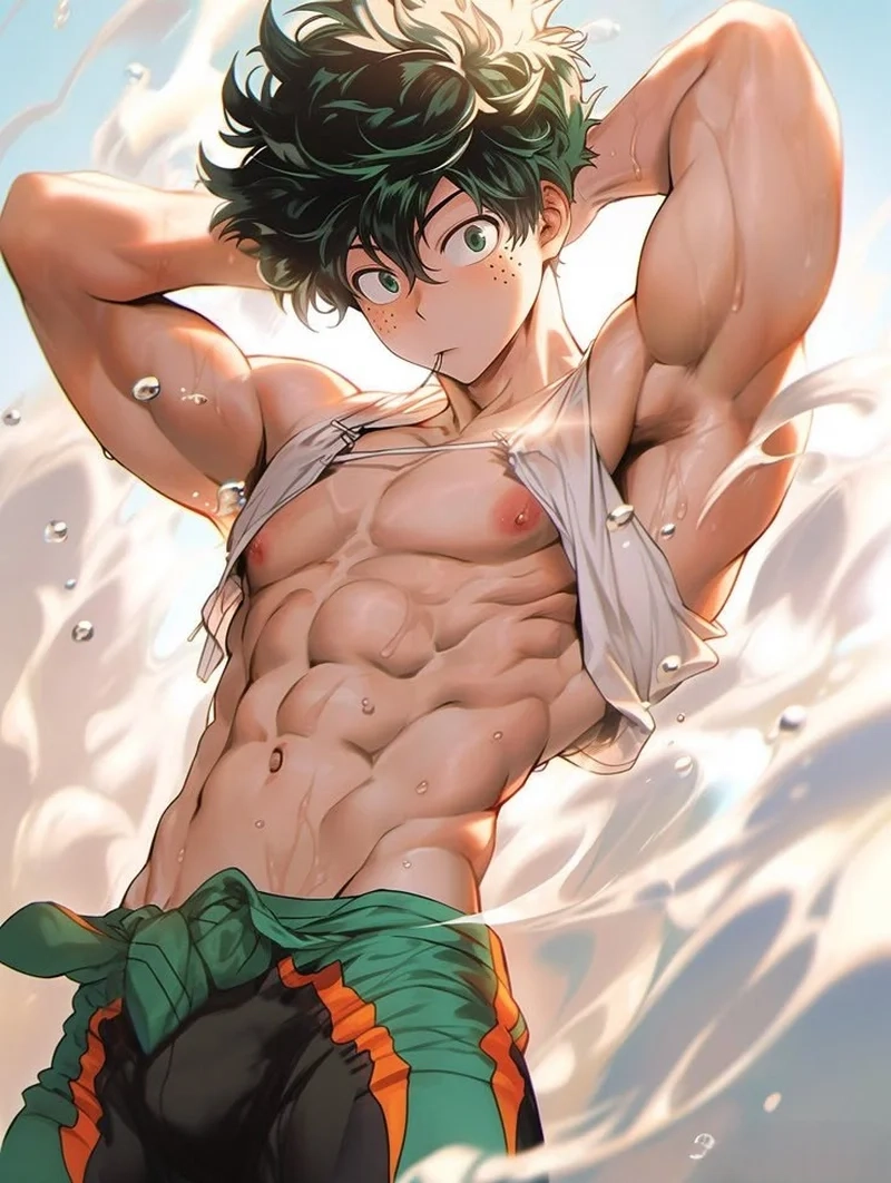 Khám phá sức mạnh của midoriya's trong anime