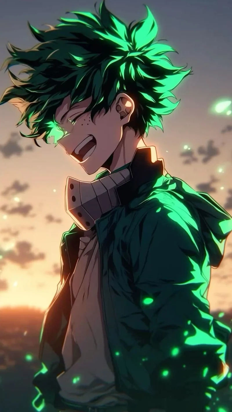 Những tập hấp dẫn của anime izuku midoriya