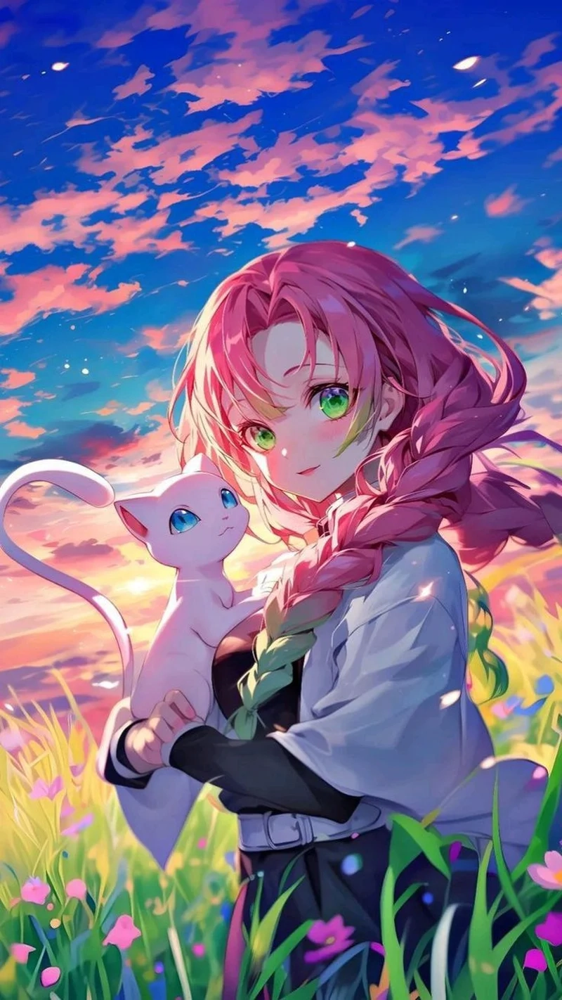 Khám phá vẻ đẹp đáng yêu với ảnh luyến trụ kanroji mitsuri