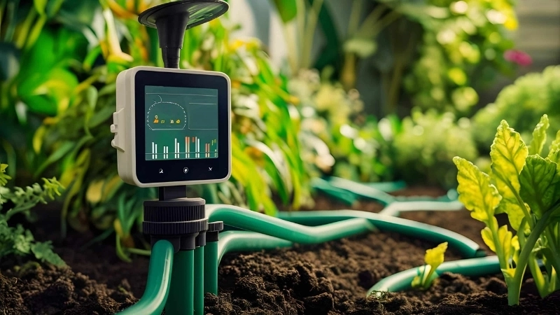  Mô hình nông nghiệp 4.0 với hệ thống tưới tiêu tự động