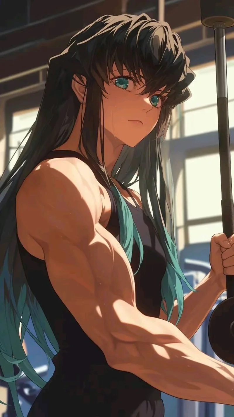 Hòa mình cùng muichiro tokito trong anime