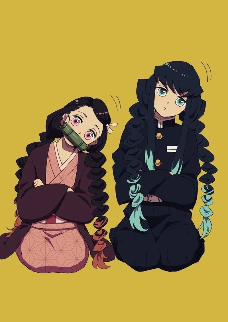 Biểu cảm tuyệt đẹp trong muichiro nezuko