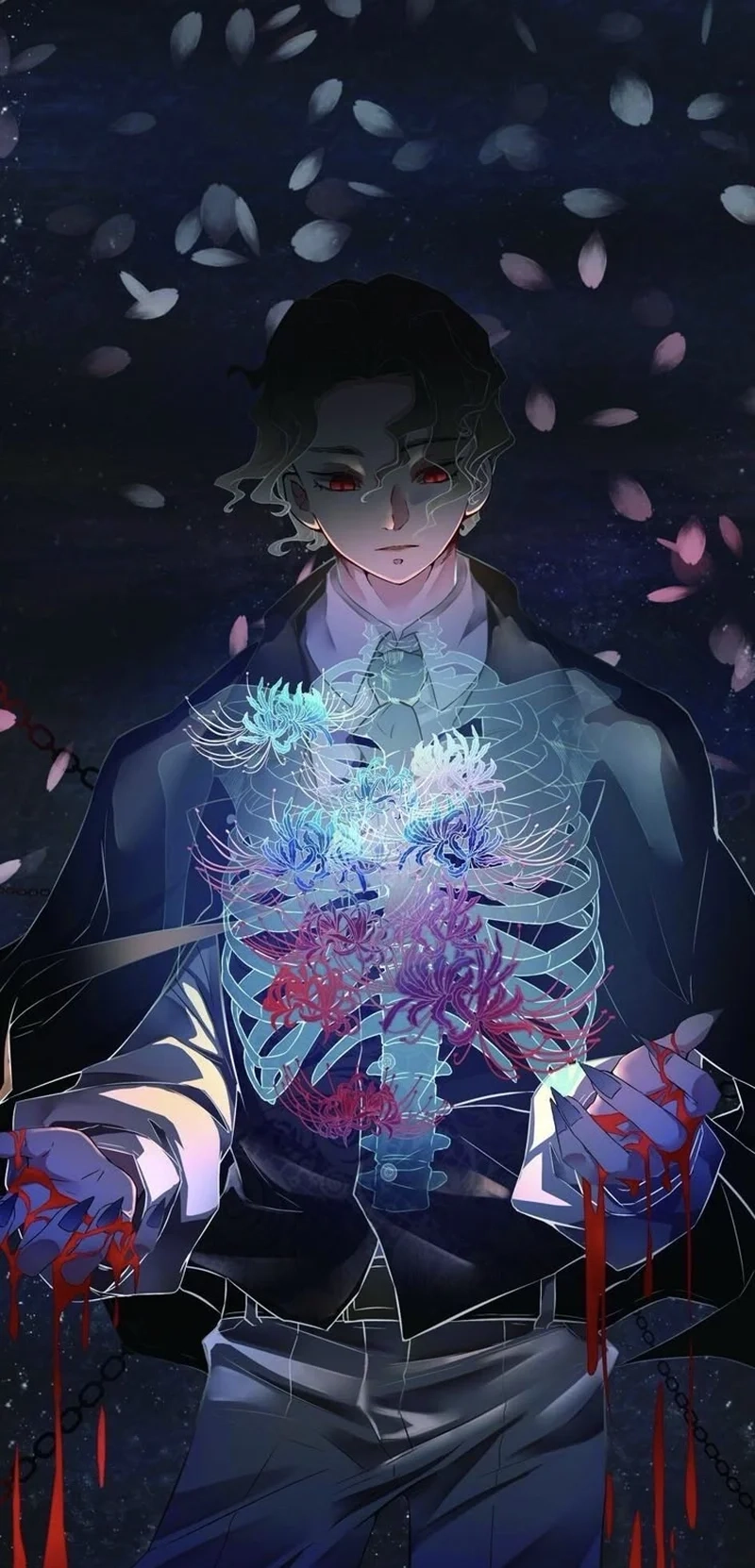 Ngắm nhìn bản chất hắc ám trong muzan kimetsu