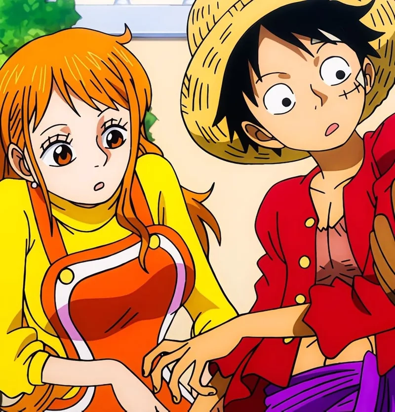 Hành trình hải tặc với one piece luffy nami