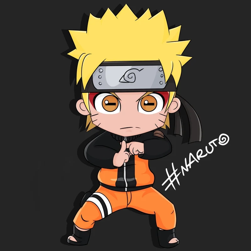 Ngắm hình cute nhất Naruto chibi cute