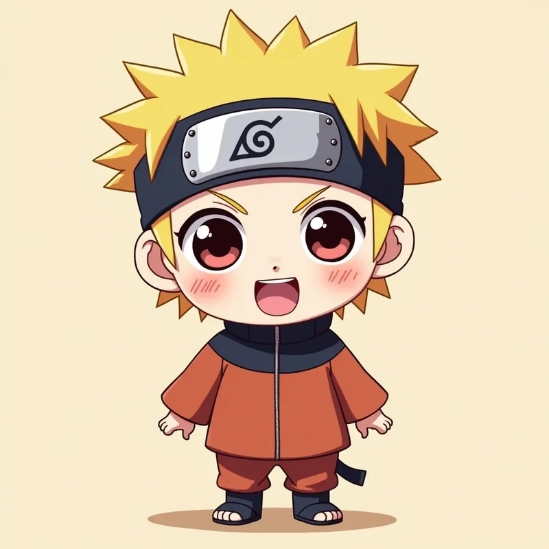 Avatar dễ thương cho fan Avatar Naruto chibi