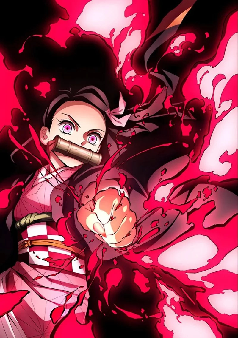 Ngắm fanart tuyệt đẹp anime nezuko