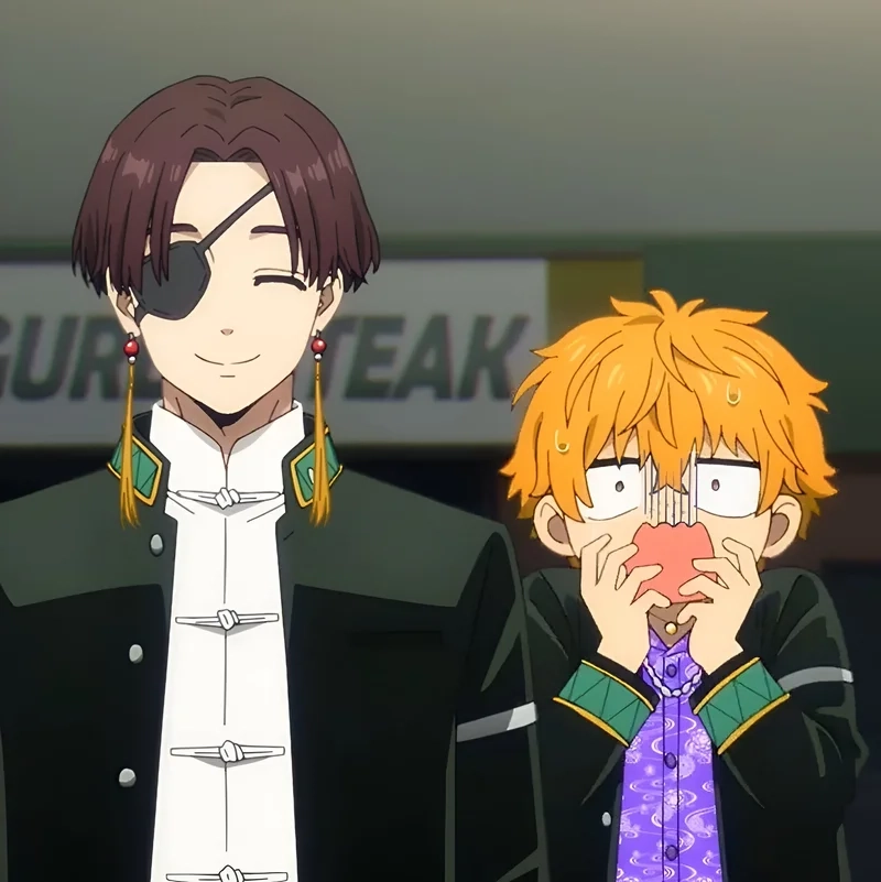 Đồng đội xuất sắc trong trận đấu suou x nirei