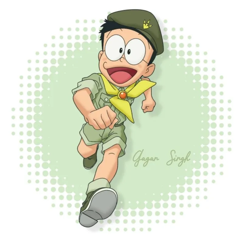 Chia sẻ hình của nobita đáng yêu với bạn bè