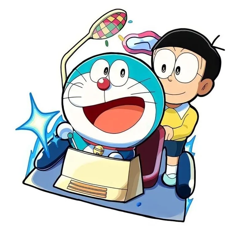 Ngắm nhìn tình bạn tuyệt vời trong doraemon x nobita