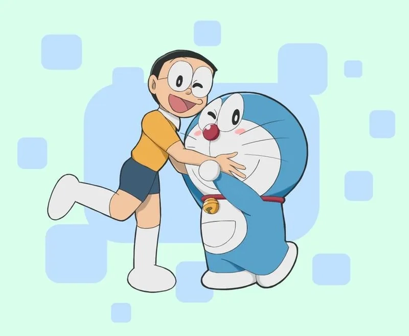 Sưu tầm hình nền doremon và nobita dễ thương cho desktop