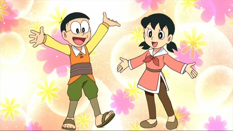 Không thể bỏ lỡ khoảnh khắc nobita và shizuka cute