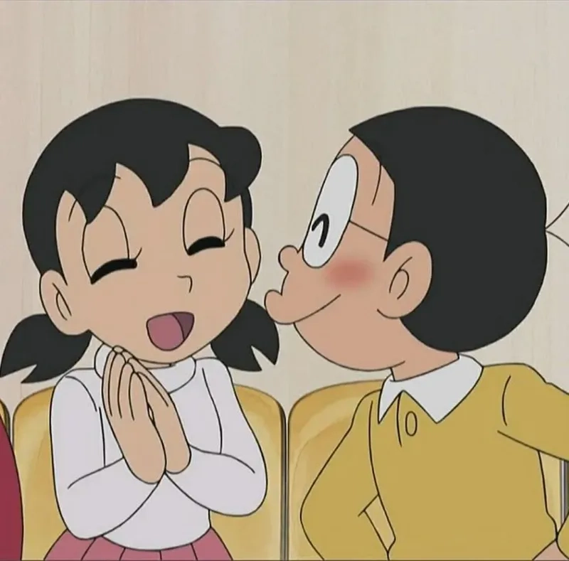 Tải ngay ảnh nobita và shizuka đáng yêu