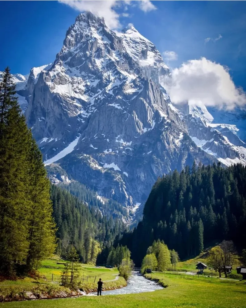 Sống ảo cực chất với dãy núi Alps hùng vĩ