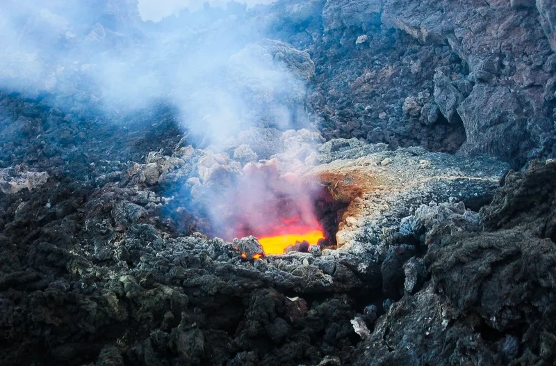 Ngắm cảnh tuyệt đẹp từ etna núi lửa