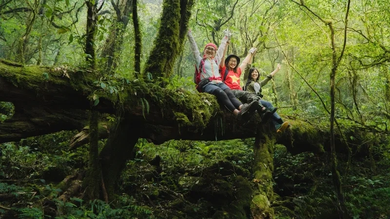 Thử thách leo leo núi pu ta leng dịp cuối tuần