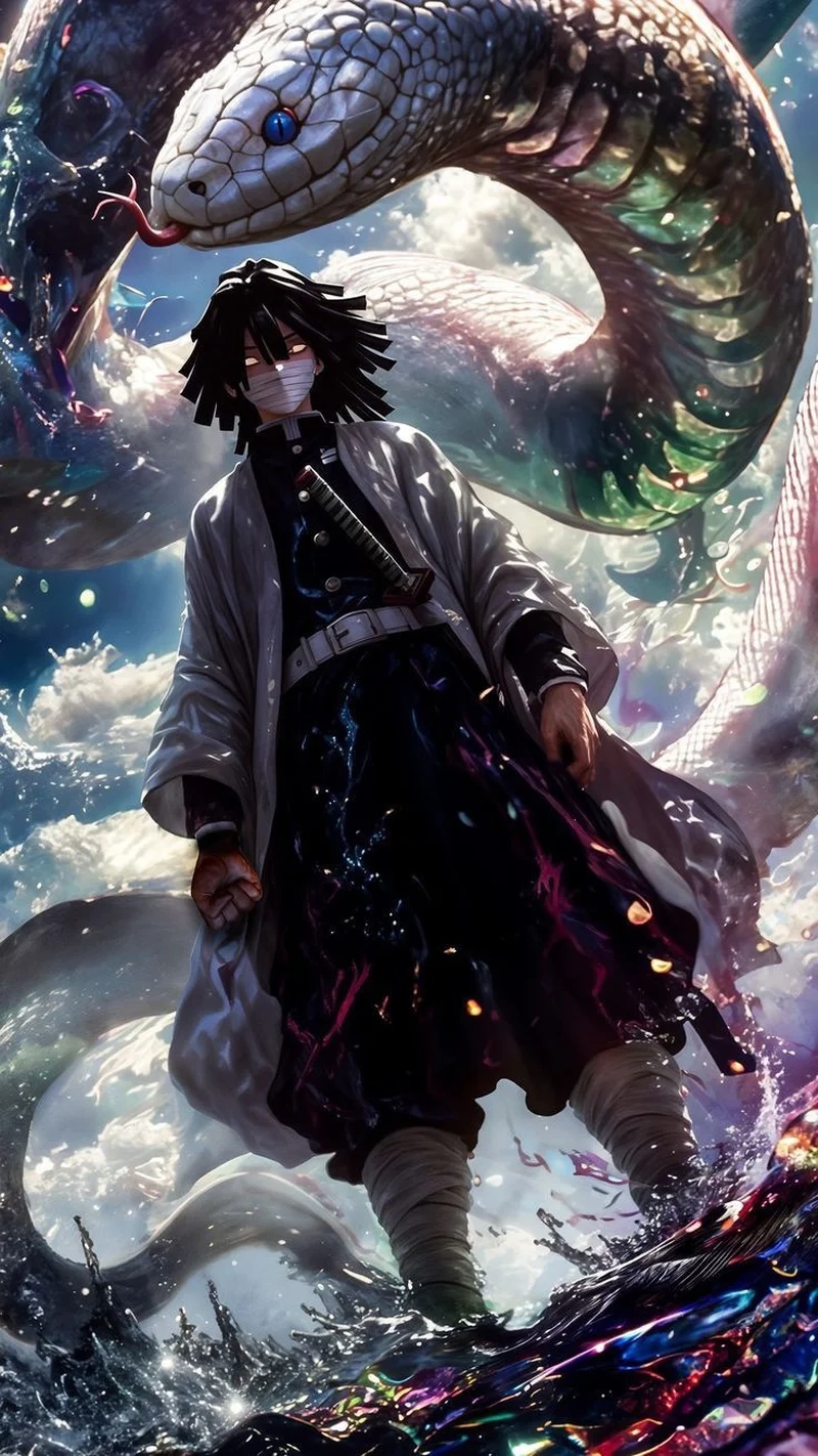 Lưu giữ thần thái ngầu với obanai ngầu