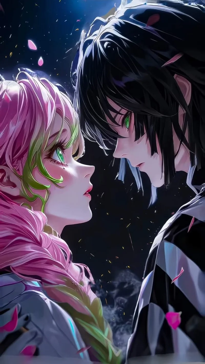 Thả hồn vào câu chuyện cùng iguro obanai x mitsuri kanroji