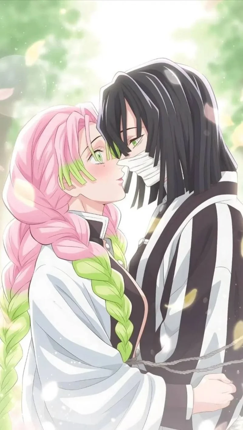 Thả hồn vào anime cùng obanai x tanjirou