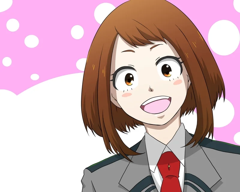 Tạo hình sống động trong ochako anime hôm nay
