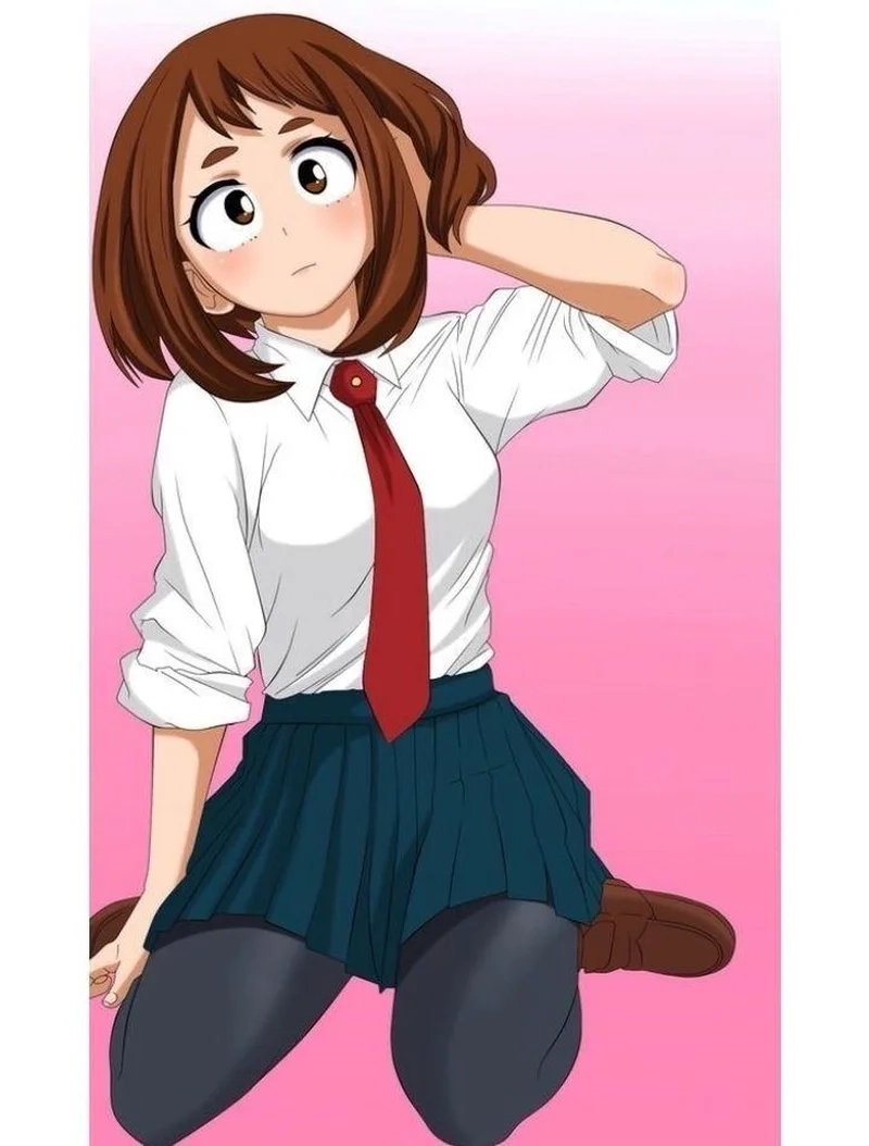 Khám phá chi tiết đáng yêu anime uraraka