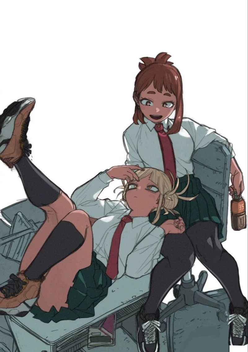 Truyện tranh ngọt ngào mha ochako x toga