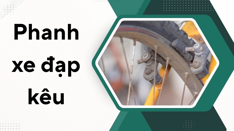 Nguyên nhân khiến phanh xe đạp kêu 