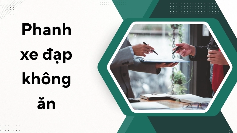 Nguyên nhân thường gặp khiến phanh xe đạp không ăn