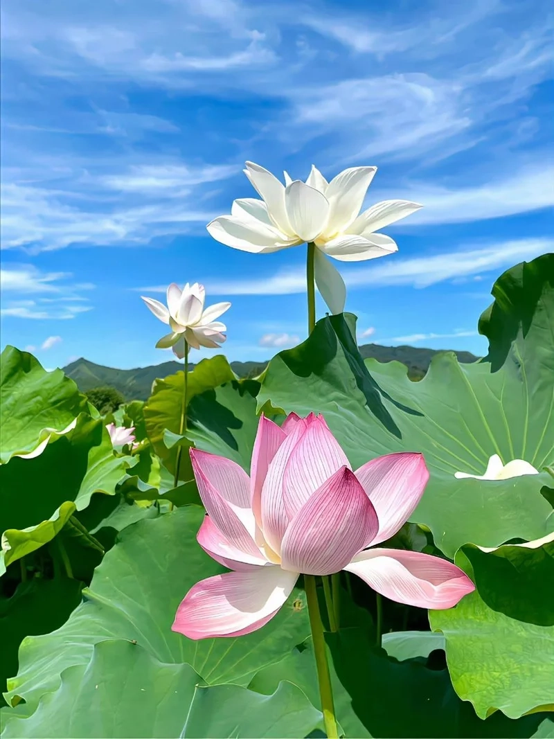 Tận hưởng vẻ đẹp tự nhiên cùng phong cảnh hoa sen đẹp