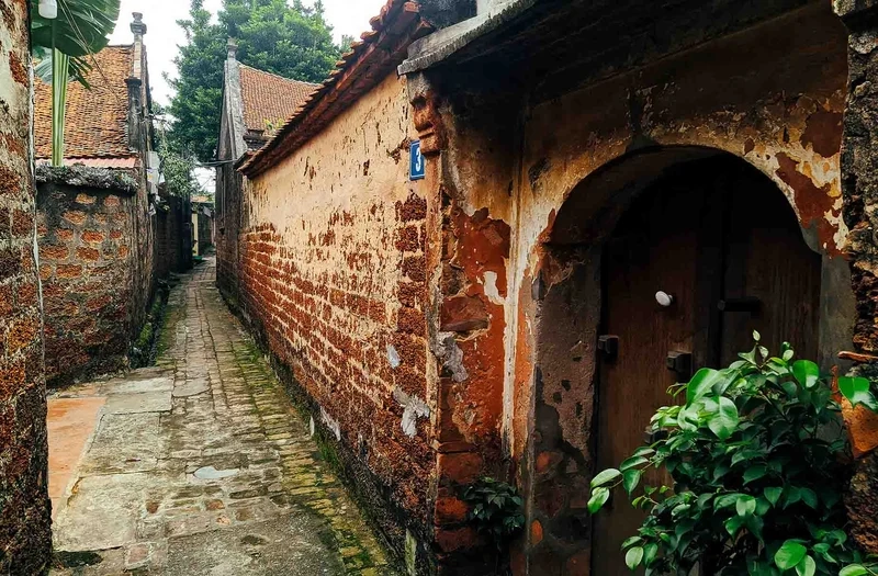 Lưu giữ ký ức trọn vẹn với ảnh làng cổ đường lâm