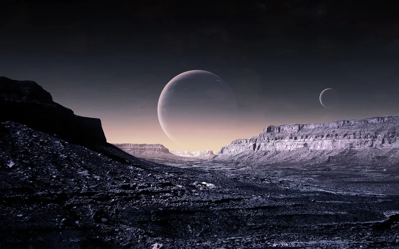 Thư giãn cùng phong cảnh trăng dịu dàng và bình yên