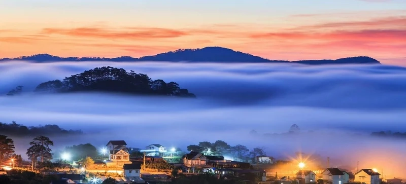 Tận hưởng không gian yên bình ở sương mù sapa