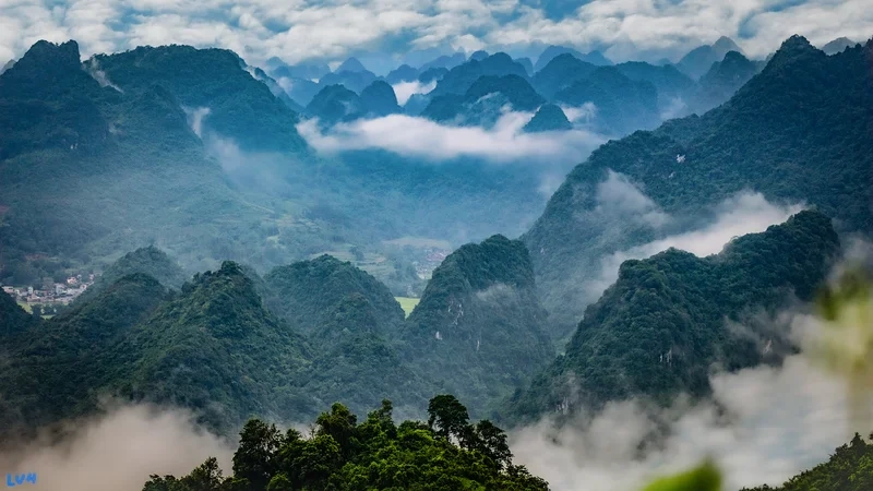 Sáng sớm cảm nhận vẻ ma mị của mù sương