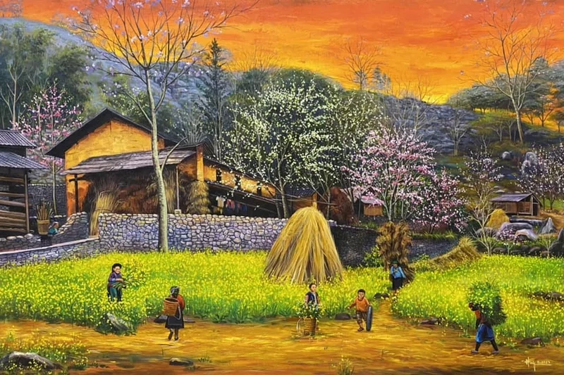 Trang trí màn hình với ảnh phong cảnh vùng cao tuyệt đẹp